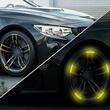 Set 20 benzi autocolante reflectorizante pentru jante auto sau moto, 03112 Amio