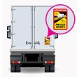 Autocolant camion Unghi Mort ANGLES MORTS, Bus 25x17cm Carmotion 86706