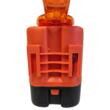 Lampa semnalizare lucrari rutiere, ADR, cu lumina intermitenta LED, cu 1 baterie 6V 7AH, 4R25 si sistem de prindere, Flashing Light One SISAS