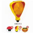 Lampa de semnalizare rutiera cu incarcare solara Elvelux 11811