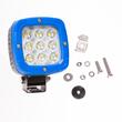 Proiector lucru 100x100, LED, aluminiu, 2800lm, 38W, Spot, rama albastra, FT-036 LED ALU 2800 Fristom