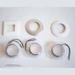 Lampa interior plafon fi95 FT-046S LED, incastrata, argintiu 9-36V Fristom
