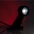Lampa gabarit cu brat oblic 45°, 130mm, LED, alb-rosie, 12-36V, FT-009-C Fristom