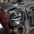 Far fi17.8 cm, cu 2 faze si DRL, Jeep, Land Rover, Ford, Jaguar, EGC1.55400 Wesem
