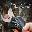 Foarfecă electrică de grădină 16.8V 2Ah, 2 acumulatori, tăiere 32 mm, 900W SC-8608 MZ78
