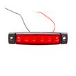 Lampa gabarit 95x20, LED, rosie, 12-24V, FR0172-K