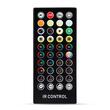 Ghirlanda luminoasa decorativa Smart Wi-Fi,15metri,25 de leduri, alb cald, telec, smart.apl.bluetooth glb Dimmer  G40-220v 58384
