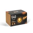 Ghirlanda luminoasa decorativa Smart Wi-Fi,15metri,25 de leduri, alb cald, telec, smart.apl.bluetooth glb Dimmer  G40-220v 58384