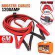 Cablu curent 1200A, 6m cu protectie si manusi, cutie extra heavy-duty  