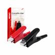 Cleste cablu curent, 7.5cm, 25A, tip crocodil, set 2 bucati, 03046 Amio