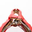 Cleste cablu curent, 15cm, clema crocodil, 400-600A, pentru cablu intre 16 - 35qmm, rosu S20 Saper