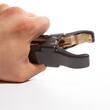 Cleste cablu curent, 15cm, clema crocodil, 400-600A, pentru cablu intre 16 - 35 qmm, negru S20 Saper
