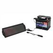 Panou solar portabil, incarcator pentru baterii auto, 12V, 1.8W, cu clesti, cablu 2m, 07168 Compass  