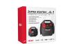 Robot pornire cu compresor, jump starter 17Ah 900A 4 in1, lanterna, USB, priza 12V 02523 Amio