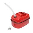 Canistra metalica, 20L, plata, antirasturnare,  cu furtun flexibil si dop insurubabil, MB59