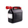 Canistra plastic 5L, neagra, cu atestat pentru combustibil, Amio 02887