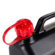 Canistra plastic 5L, neagra, cu atestat pentru combustibil, Amio 02887