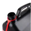 Canistra plastic 5L, neagra, cu atestat pentru combustibil, Amio 02887
