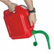 Canistra plastic premium, 10L, cu 2 manere si locas pentru palnie, rosie, KAN022