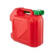 Canistra plastic premium, 10L, cu 2 manere si locas pentru palnie, rosie, KAN022