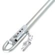 Bara remorcare metal 3T, 3 segmente cu arc 205cm, TUV, CE, 02477 Amio