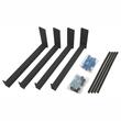 Set suporti depozitare 4 roti, jante sau anvelope auto, prindere pe perete, otel, 09263 Compass 