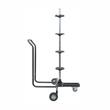 Stand depozitare 4 roti, mobil, jante cu anvelope auto, 13"- 18", latime max. 265mm, capacitate 100kg, 09262 Compass
