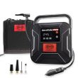 Compresor aer digital 12V, 10bar, cu lanterna si husa, AeroCube Pro Compresor 235.10 Heyner