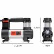 Compresor aer 12V, 10bar, Bigair 40L cu lanterna 237.10 Heyner