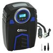 Compresor aer, 10bar, 12V, 120W, automat cu manometru digital, cu lanterna, 3 adaptoare, CORA, 07189 Compass