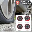 Compresor aer 12V 120W, cu spuma, kit reparat roata Quick&Safe RP10002