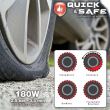 Compresor aer 12V 180W, cu spuma, kit reparat roata Quick&Safe RP10001