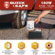 Compresor aer 12V 180W, cu spuma, kit reparat roata Quick&Safe RP10001