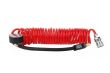 Compresor aer 12V, 10bar, 2 cilindri, cu furtun cu manometru Acomp04 01136 Amio