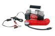 Compresor aer 12V, 10bar, 2 cilindri, cu furtun cu manometru Acomp04 01136 Amio