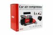 Compresor aer 12V, 10bar, 2 cilindri, cu furtun cu manometru Acomp04 01136 Amio