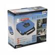Compresor aer digital, 3 in 1, 12V, 7bar, cu 3 adaptori si 4 capacele, lanterna LED, manometru detasabil, compartiment pentru adaptori, 07205 Compass