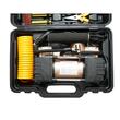 Trusa compresor auto, 2 cilindrii, cu 7 accesorii, 12V, 10bar, 45l/min, cu lanterna, BK79239 