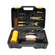Trusa compresor auto, 2 cilindrii, cu 7 accesorii, 12V, 10bar, 45l/min, cu lanterna, BK79239 