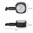Manometru presiune roti 4.5bar, Gauge Tester Memory 564.01 Alca
