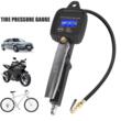 Pistol aer roti cu manometru digital, 0-18 bar, cu furtun 40cm si tija, baterie AAA, BK56560 / SW81