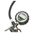 Pistol aer roti cu manometru digital 0-15bar cu 2 adaptoare, A830044 Hoteche