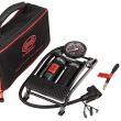 Pompa aer picior 2 cilindri 14 bar PedalMax Black Edition PRO 225.01 Heyner