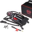 Pompa aer picior 2 cilindri 14 bar PedalMax Black Edition PRO 225.01 Heyner