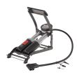 Pompa aer picior 2 cilindri 14 bar PedalMax Black Edition PRO 225.01 Heyner