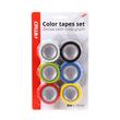 Banda izolatatoare set 6 bucati / 6 culori, 15mm / 5m, 02609 Amio