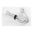 Banda scai velcro multifunctionala, rola 2mx12mm, neagra, HLT1202/BK Bradas
