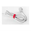 Banda scai velcro multifunctionala, rola 2mx12mm, rosie, HLT1202/RD Bradas