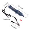 Creion tensiune tester voltaj 12V cu Led, pentru alternator, baterie, VT15C, W05533