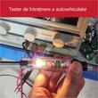 Creion tensiune tester voltaj, LED, afisaj digital, 3-48V, cablu spiralat rosu 0.6-1.8m, 83050 Carmotion  